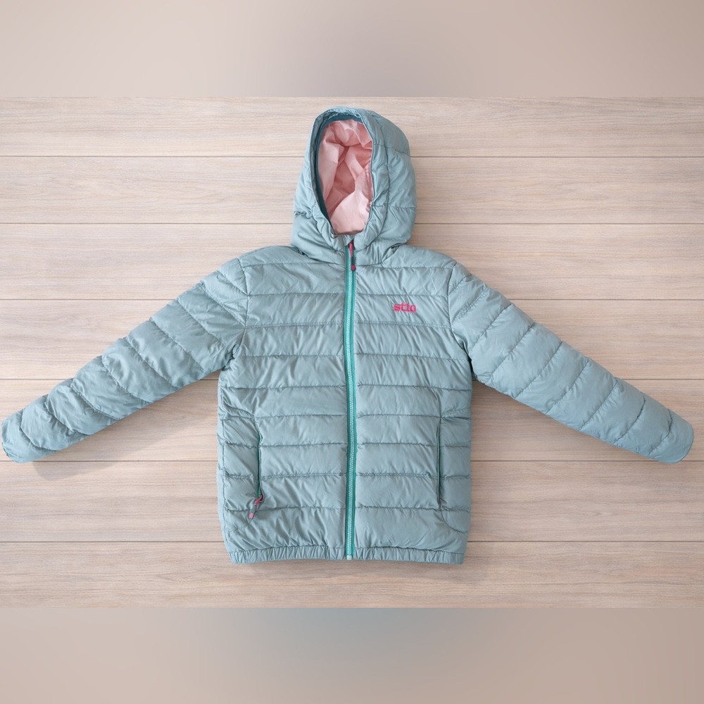 Stio Girls Hooded Down Jacket size 14